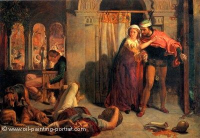 The Flight of Madeleine and Porphyro during the Drunkenness attending the Revelry