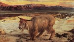 William Holman Hunt - Bilder Gemälde - the scapegoat