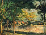 Paul Cezanne  - paintings - Die Strasse