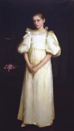 John William Waterhouse - paintings - Portrait of Phyllis Waterlo