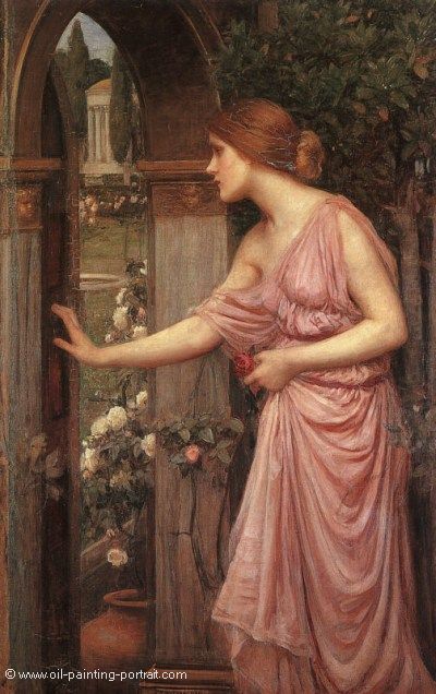 Psyche Entering Cupids Garden