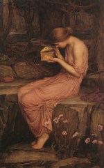 John William Waterhouse  - Peintures - Psyché ouvre le coffre d'or