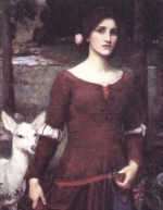 John William Waterhouse  - Bilder Gemälde - Lady Clare