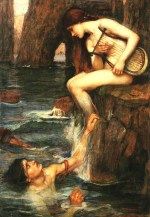 John William Waterhouse  - paintings - The Siren