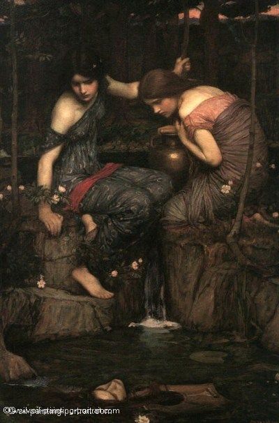 Nymphs finding the Head of Orpheus