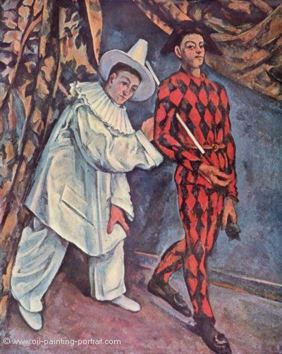 Pierrot and Harlequin