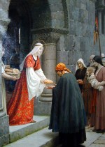 Edmund Blair Leighton - painting - The Charity of St. Elizabeth of Hungary