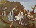 Paul Cezanne  - paintings - Fruehstueck im Freien