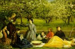John Everett Millais - Peintures - Fleurs de pommier (printemps)
