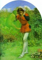 John Everett Millais - paintings - Ferdinand Lured bei Ariel