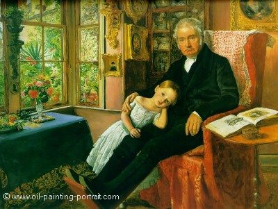James Wyatt and his Granddaughter Mary