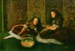John Everett Millais - Peintures - Heures tranquilles