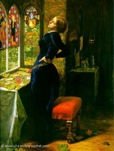 Maria in the Moated Grange