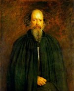John Everett Millais - paintings - Portrait of Lord Alfred Tennyson