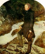 John Everett Millais - Peintures - Portrait de John Ruskin