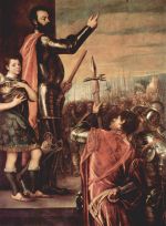 Tizian - paintings - Ansprache des Marques del Vasto an seine Soldaten