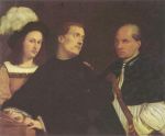 Tizian - paintings - Das Konzert