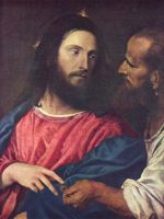 Tizian - paintings - Der Zinsgroschen