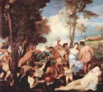 Titien  - Peintures - Mythologies pour le Camerino d Alabastro