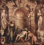 Tizian  - Bilder Gemälde - Pieta