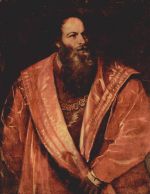 Tizian  - paintings - Portrait des des Pietro Aretino