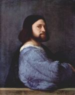 Tizian  - paintings - Portrait eines Mannes ( L Ariosto)