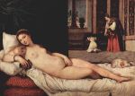 Tizian  - paintings - Venus von Urbino