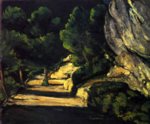 Paul Cezanne  - paintings - Landschaft