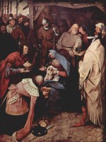 Pieter Bruegel - paintings - The Adoration of the Kings