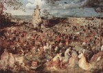 Pieter Bruegel - paintings - Carrying the Cross