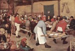 Pieter Bruegel - Peintures - Le mariage paysan