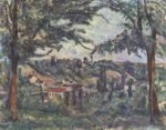 Paul Cezanne  - Bilder Gemälde - Landschaft