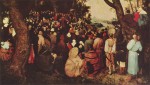 Pieter Bruegel - paintings - The Sermon of St John the Baptist