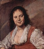 Frans Hals - paintings - Gypsy Girl