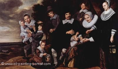 Family Group in a Landscape