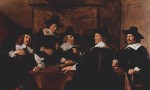 Frans Hals - Peintures - Portrait de groupe des régents de l'hospice Sainte-Elisabeth de Haarlem