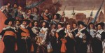 Frans Hals - Bilder Gemälde - Gruppenportrait der Schützengilde St Georg von Haarlem