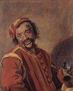Frans Hals - Peintures - Le joyeux drille