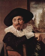 Frans Hals - Bilder Gemälde - Portrait des Isaak Abrahamsz Massa