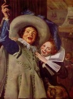 Frans Hals - paintings - Jonker Ramp and his Sweetheart