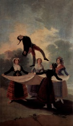 Francisco Jose de Goya - paintings - The Straw Manikin