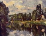 Paul Cezanne  - Peintures - Bords de la Marne