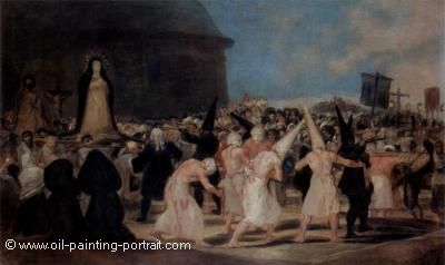Procession of Flagellants on Good Friday
