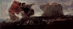 Francisco Jose de Goya - Peintures - Vision fantastique