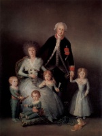 Francisco Jose de Goya - paintings - The Duke and Duchess of Osuna and their Children