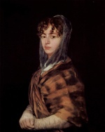 Francisco de Goya  - Peintures - Portrait de Francisca Garcia y Sabasa