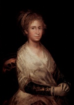 Bild:Portrait der Josfa Bayeu de Goya, Gattin des Künstlers