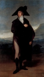 Francisco de Goya  - Peintures - Portrait du comte Fernand Nuez VII