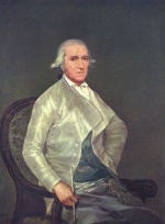 Francisco de Goya  - Peintures - Portrait du peintre D. Francisco Bayeu