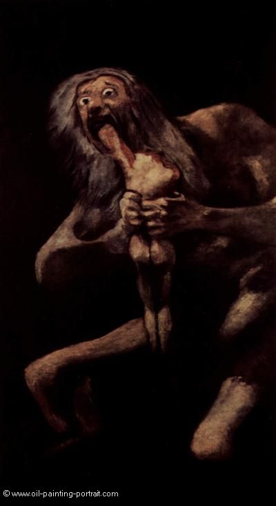 Saturn Devouring His Sons